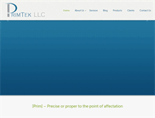 Tablet Screenshot of primtek.net